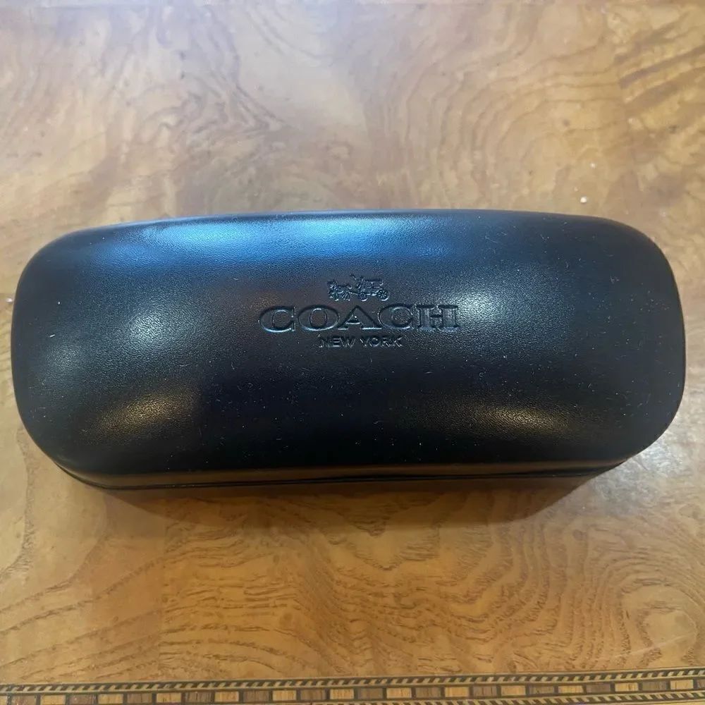 Coach Leather Glasses Case!